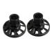 Baluue 4 Pcs Electric Grinding Chuck Grinders Dust Blower Thread Hand Blower Eletric Grinder Plastic Black 3x3cmx2pcs Blackx2pcs