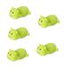 Magiclulu scalp brush 5st Shampoo brush body brush for baby baths hair massage brush baby ridge scalp care massage chambers sponge washer care brush child pebbles pebbles