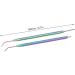 2 Pack Stainless Steel Eyelash Separator Tools - Double-Headed Lash Separation Rod with Comb for Perfect Eyelashes - Buy Online on GoSupps.com