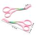 YITAQI Eyebrow Comb Scissors Titanium Grooming Trimmer - Stainless Steel Makeup Tools, Eyelash Hair Clips, Shaping Razor Hair Scissors Trimmer (Green/Purple) - Buy Online on GoSupps.com