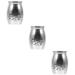 BESPORTBLE 3pcs Parrot Urn Pet Small Urns for Ashes Dog Urns for Ashes Cat Urns for Ashes Stainless Steel 4.00X3.00X3.00CMx3pcs Silverx3pcs