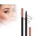 2024 New Magic 4-Tip Eyebrow Pencil Upgraded 3D Waterproof and Sweat-proof Microblading Eyebrow Pencil Contouring Pen Long-Lasting Eyebrow Brush (Light Brown)