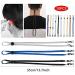 Adjustable Mask Lanyards - 10 Pack Multicolored Elastic Mask Chains for Kids Women & Men - Buy Online on GoSupps.com
