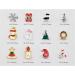 12 Shapes 3D Metal Christmas Nail Art Decoration Slice Alloy Jewelry Glitter Rhinestones Nail Stickers Decal Foil Wheel DIY Tools Manicure (02) - Buy Online on GoSupps.com