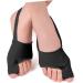 MARMERDO Hallux Valgus Sleeve & Hammer Toe Corrector Set - Toe Separators & Brace for Toe Alignment - Black, 10x7.2cm - Buy Online on GoSupps.com