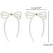 Shop Feylie Exaggerated Bowknot Earrings - High-Grade Luxury Summer Style | Trendy Resin Jewelry for Women | 2023 Fashion - Buy Online on GoSupps.com