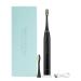 NC Sonic Electric Toothbrush Goodoral Powerful Cleaning Rechargeable Waterproof Toothbrushes with 2 Brush Heads for Adults and Kids (Black)
