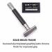 Buy Parkers Semi Slant Safety Razor & 5 Premium Double Edge Blades - Graphite | International Shipping Available - Buy Online on GoSupps.com