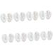 Buy 8 Pairs Artificial Ear Earrings Backs - Perfect for Studs Displays & Corrections - Soft White Models for Kids & Adults - International Shipping Available - Buy Online on GoSupps.com