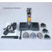 Professional Cordless Hair Clippers for Men | Hair Cutting Kit with 3 Guide Combs | Easy to Use & Maintain | Ideal for Barbers & Stylists - Buy Online on GoSupps.com