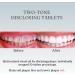 Dental Disclosing Tablets for Kids & Adults - 50 Individually Wrapped Two-Tone Plaque Disclosing Tablets for Effective Teeth Cleaning - Buy Online on GoSupps.com
