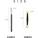 60Pcs Eyeshadow Brush Double Ended Oval Eyeshadow Brush Sponge Oval Makeup Brush Eyeshadow Applicator Portable Eyeshadow Brush Beauty Makeup Tool for Makeup Beauty Shop - Buy Online on GoSupps.com
