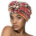 Donna Rose Turban 1PC Soft Spandex Fashionable Turban Day & Night One Size Short or Long Curly Hair Straight Hair Orange
