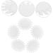 minkissy 3 Sets Split Rings Open Rings Colors Nail Art Display Board Nail Gel Polish Nail Wheel Nail Art Display Wheel Nail Art Tips Nail Polish Rack Manicure Color Card Sun Flower - Buy Online on GoSupps.com