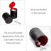PU Leather Dice Cup with Fashion Felt Lining - Quiet Dice Shaker for Fun with Friends and Family | Dice Storage Tool for Parties - Buy Online on GoSupps.com