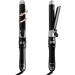 2024 Swagon Upgraded 32mm 1.26 inch Auto Hair Curling Wand Automatic Rotating Hair Curler Professional Hair Waving Wand for All Hair Types with 30s Fast Heating 1h Auto Off Dual Voltage (Black)