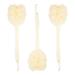 Long Handled Loofah Back Scrubber, Exfoliating Body Sponge for Shower, Bath (18 in, 3 Pack)