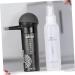 HAPINARY 4 Pcs Silicone Nozzle Spray Applicator Pump Fiber Powder Spray Bottle Plastic Abs Black - Buy Online on GoSupps.com