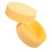 Ciieeo Box Portable Soap Box Soap Holder Travel Bar Soap Container Travel Soap Case Portable Soap Case Portable Soap Container Soap Dishes Soap Containers Soap Dispenser Pp With Cover Yellow 8.00X8.00X4.50CM