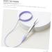 SKISUNO Eyelash Tweezers Extension Supplies Eyelash Extension Tweezers Protector for Eyelashes Eyelash Extensions Eyelash Extension Tool Eyelash Extension Supplies Silica Gel Purple - Buy Online on GoSupps.com
