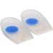 Boolavard Silicone Gel Heel Inserts - 100% Medical Grade for Plantar Support & Comfort - Medium Size Orthotic Solution - Buy Online on GoSupps.com