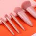 COSHINE Easy-taken Travel Makeup Brush Set - 5pcs Mini Cosmetic Brushes with Mirror - Buy Online on GoSupps.com
