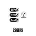 226ERS Hydrazero Drink - Electrolyte Sports Drink for Hydration | Lemon Flavor | 225g Pack | International Shipping - Buy Online on GoSupps.com