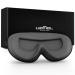100% Blackout Sleep Masks for Women & Men Eye Mask for Sleeping 3D Eye Mask Zero Pressure Sleeping Mask with Adjustable Strap Travel Essentials Premium Grey Sleep Mask