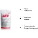 Pure ATP Adenosine Triphosphate Powder - 20g | Boost Intracellular Energy for Brain & Muscle Endurance - Buy Online on GoSupps.com