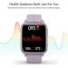 FITVII Fitness Tracker Smart Watch | Blood Pressure, Heart Rate, Blood Oxygen Monitor | Sleep & Activity Tracker | IP68 Waterproof | Orchid Purple - Buy Online on GoSupps.com