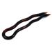 10 Pieces Simple Flat Hair Pins - 8cm Havana Brown | Premium Quality Hair Accessories - Buy Online on GoSupps.com