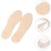 2 Pairs Wool Insoles - Winter Warm Sheepskin Inserts for Boots Shoes Slippers | Cozy & Fluffy Comfort (Beige Size 26-36 - Buy Online on GoSupps.com