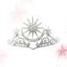 FRCOLOR Rhinestone Star Moon Tiara Crown for Women Girls - Silver Wedding Brides Jewelry Headwear - Buy Online on GoSupps.com