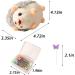 CICILIAYA Hedgehog Shape Pin Cushion Sewing Kit with 100pcs Butterfly Pins - Gray - Buy Online on GoSupps.com