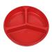 Partitioned Scoop Dish with Lid - Red: Convenient Meal Prep Solution - Buy Online on GoSupps.com