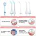 GeRRiT Water Flosser Professional Cordless Rechargeable Oral Irrigator Ultra Water Jet for Teeth Care with 6 Jet Tips 6 Modes Ipx7 Waterproof 320ml Water Tank for l - Buy Online on GoSupps.com