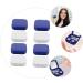 Shop Homsfou 8-Sentence Colored Contact Lenses Applicator & Eyelash Tweezers Tool Perfect Contact Lens Insertion & Storage Solution - Buy Online on GoSupps.com