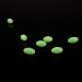 100PCS Glow Beads Fishing Lures 10x18mm | Luminous Oval Eggs Tackles | Green Glow in The Dark | Hard Plastic Jigging Lures - Buy Online on GoSupps.com