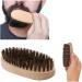 Buy LCKJLJ Natural Wild Boar Bristles Men's Razor & Beard Brush | Portable Facial Cleaning & Mustache Tools for Grooming - Buy Online on GoSupps.com