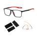 Men's Sports Ultra-Light Anti-Blue Light Presbyopic Glasses Progressive Far and Near Dual Focus Reading Glasses Unisex Fashion Portable Square Eyewear (2.0x Red) 2.0x red