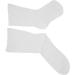 Diabetic Compression Socks for Elderly & Pregnant Women - Non-Binding Ankle Socks for Diabetic Foot Care (White) - Buy Online on GoSupps.com