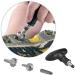 HXHWKEN Golf Shoe Spikes Wrench & Spike Remover - Durable Cleat Tool with Plastic Handle for Golf Accessories - Buy Online on GoSupps.com