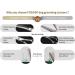 FOGOSP 7.5'' Curved Thinning Shears for Dogs - Professional Medium Large Dog Grooming Shears with 35% Thinning Rate - Buy Online on GoSupps.com