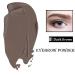 3-in-1 Waterproof Eyebrow Makeup Kit | Eyebrow Tattoo Pencil, Powder, and Eyeliner | Long-Lasting & Buildable | Dark Brown/Black | Includes 10 Stencils - Buy Online on GoSupps.com