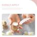 Beaupretty 100pcs Mask Scoop & Cream Spoon Set - Makeup Mixing Tools for Cosmetics & Facial Masks - 5.5x1.5cm White Spatulas - Buy Online on GoSupps.com