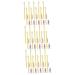 30 STK travel toothbrush set toothbrush set in travel size Hotel toothbrush WISPS disposable toothbrush toothbrush with soft bristle toothbrush in travel grooves toothpaste travel kit 1 piece (1 Pack) as shown x 3 pieces