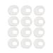 Qukaim Gel Corn Stick Protector Transparent Foot Corn Ring 6 Pairs Self Adhesive Waterproof Corns Pad Gel Corns Patch Cushion Stick Protector