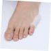 2pcs Silicone Gel Crib Foot Protectors for Small Toe - Orthotic Toe Sleeve for Little Toe Care - Buy Online on GoSupps.com