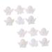 LIFKICH 60pcs Angel Resin Accessories DIY Hairpin Charm Ornaments for Kids Flatback Kawaii Cabochons Flat Back 3X2.5cm White
