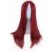 kawehiop Women Wig Headband Adjustable Long Straight Breathable Hair Heat Resistant Washable Decoration Dressing Hairpiece 5# - Buy Online on GoSupps.com